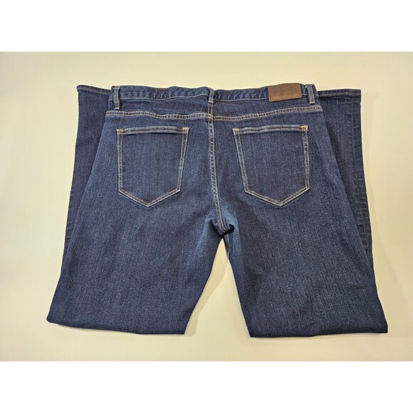 MICHAEL KORS 38/32 Tailored Fit Denim Tapered Leg Blue Jeans Pants Men's EUC - Picture 4 of 8